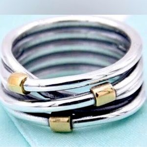 Pandora crossover rope ring